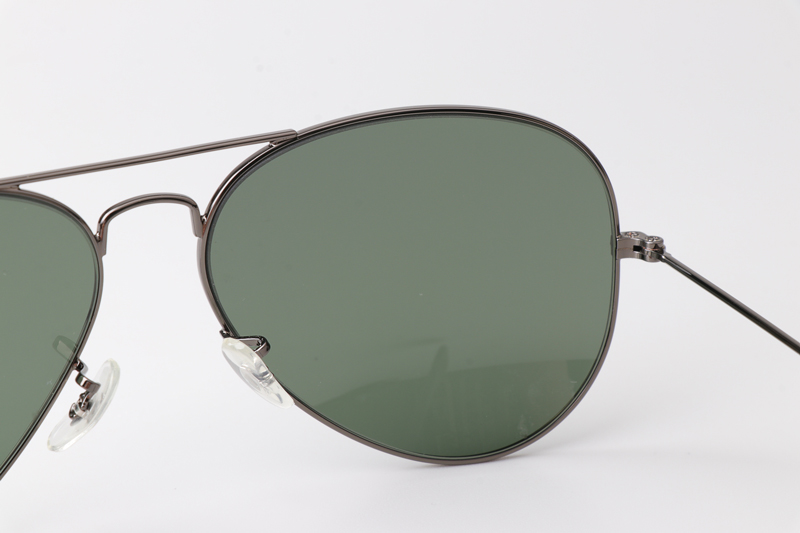 BS3026 Sunglasses Gunmetal Green