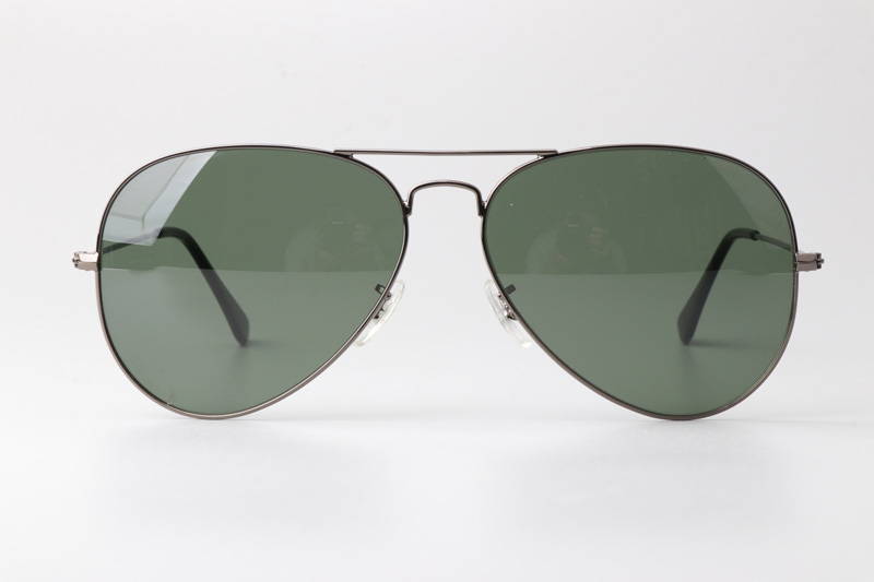 BS3026 Sunglasses Gunmetal Green