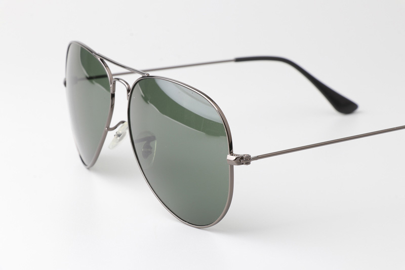 BS3026 Sunglasses Gunmetal Green