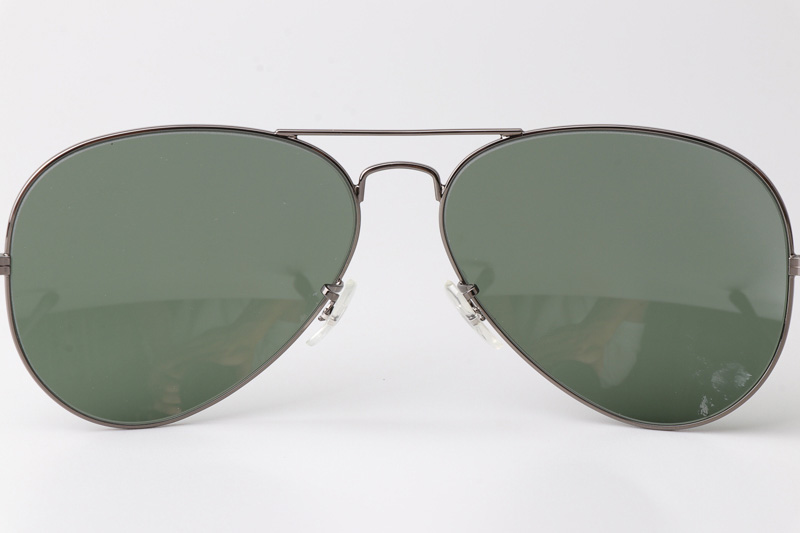 BS3026 Sunglasses Gunmetal Green