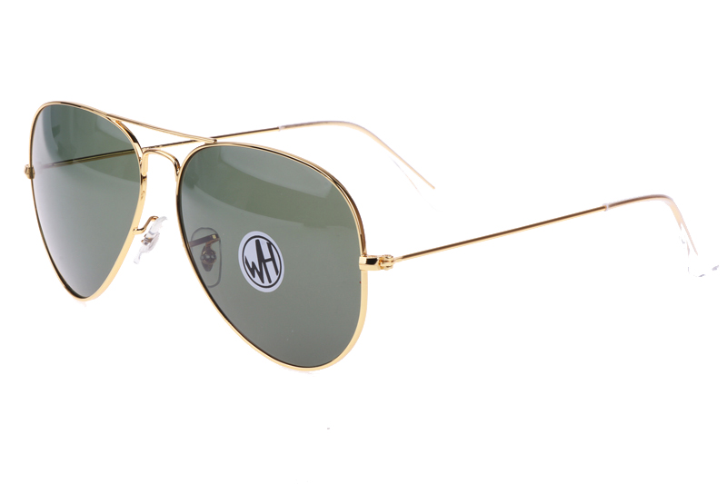 BS3026 Sunglasses Polarized Gold Green