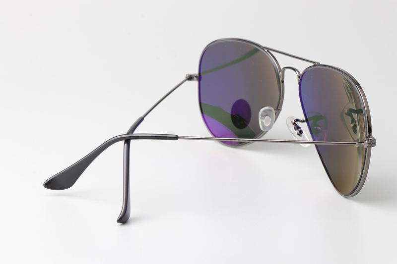 BS3026 Sunglasses Polarized Gunmetal Green