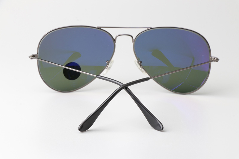 BS3026 Sunglasses Polarized Gunmetal Green