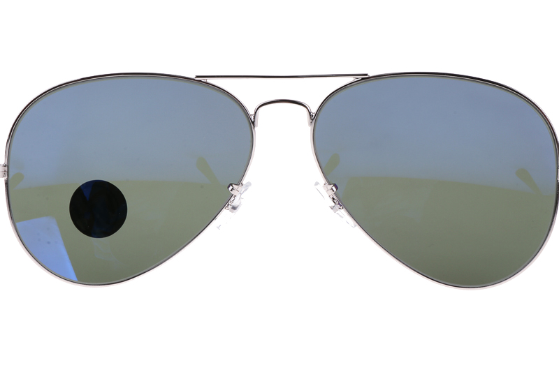BS3026 Sunglasses Polarized Silver Green