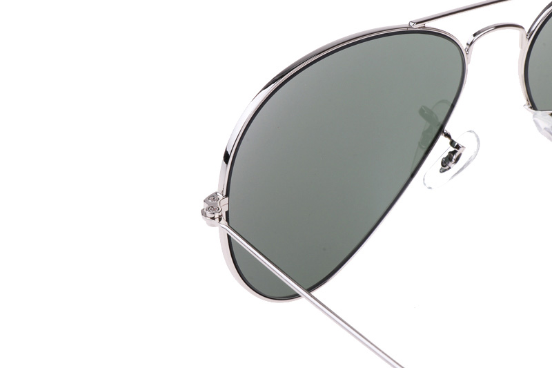 BS3026 Sunglasses Silver Green