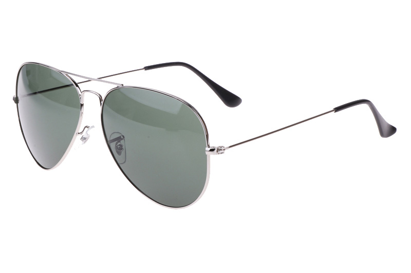 BS3026 Sunglasses Silver Green