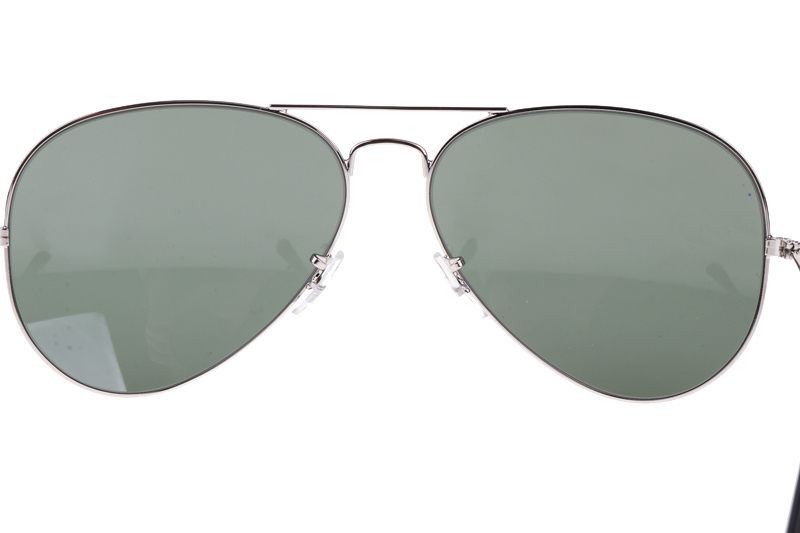 BS3026 Sunglasses Silver Green