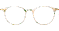 BS6064 Eyeglasses Cream Green Gold