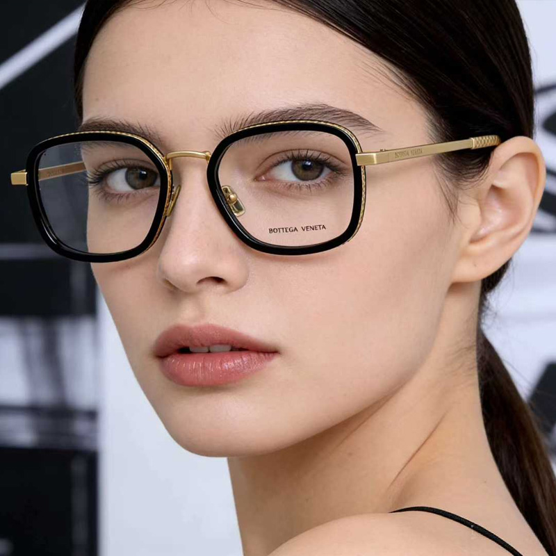 BV1427OA Eyeglasses Black Gold
