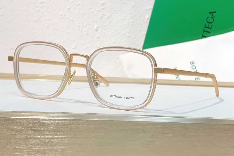 BV1427OA Eyeglasses Transparent Gold