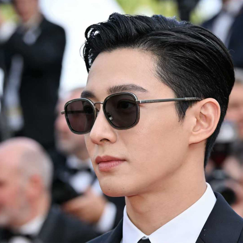 BV1427OA Sunglasses Gray Gunmetal Gray