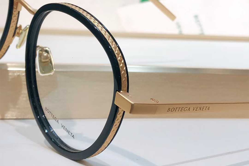 BV1428OA Eyeglasses Black Gold