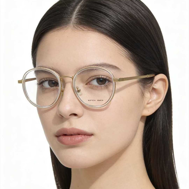 BV1428OA Eyeglasses Transparent Gold