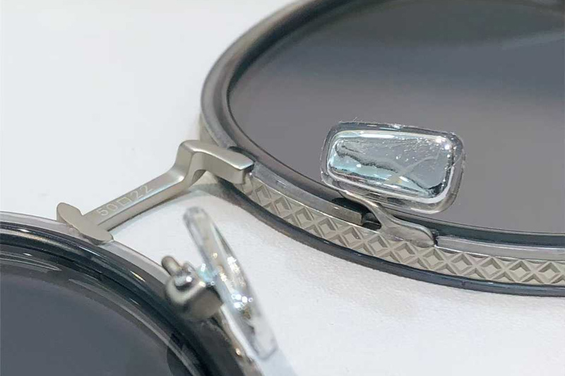 BV1428OA Sunglasses Gray Gunmetal Gray