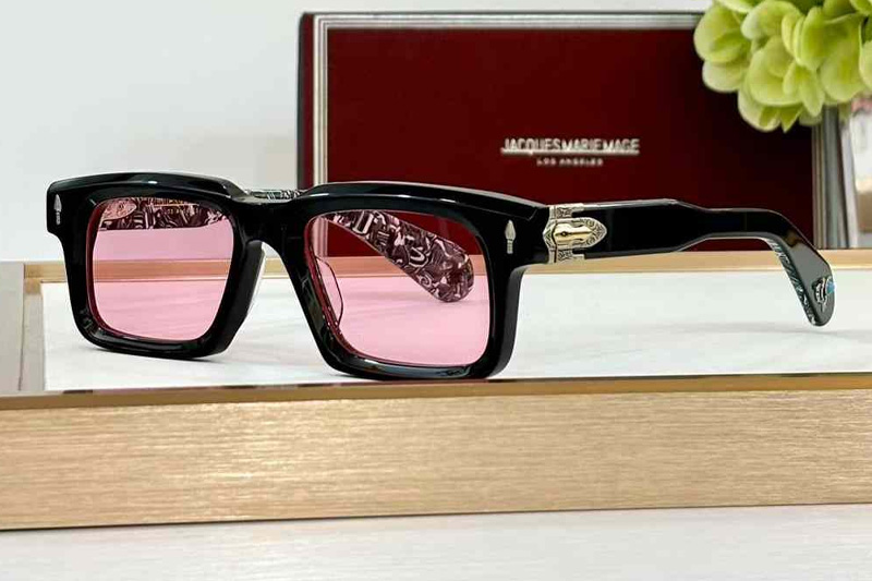 Belvedere Sunglasses Black Gray Pink