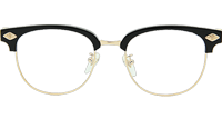 Bettylou I Eyeglasses Black Gold