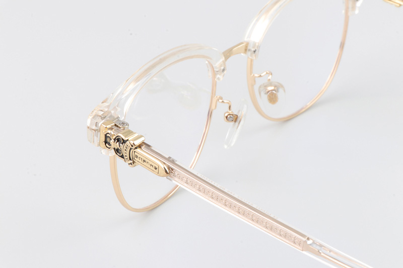 Bettylou I Eyeglasses Clear Gold