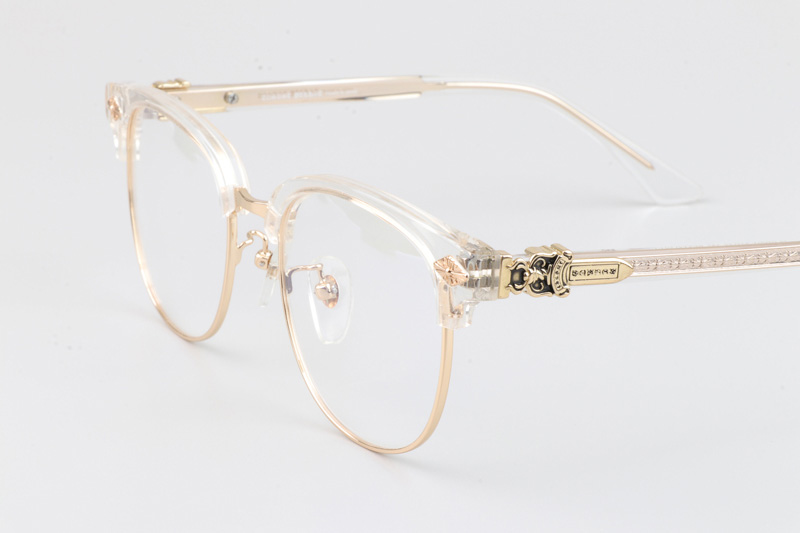 Bettylou I Eyeglasses Clear Gold