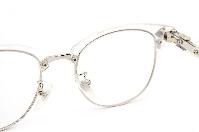 Bettylou I Eyeglasses Clear Silver