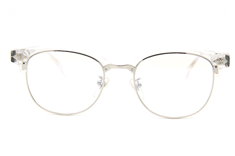 Bettylou I Eyeglasses Clear Silver