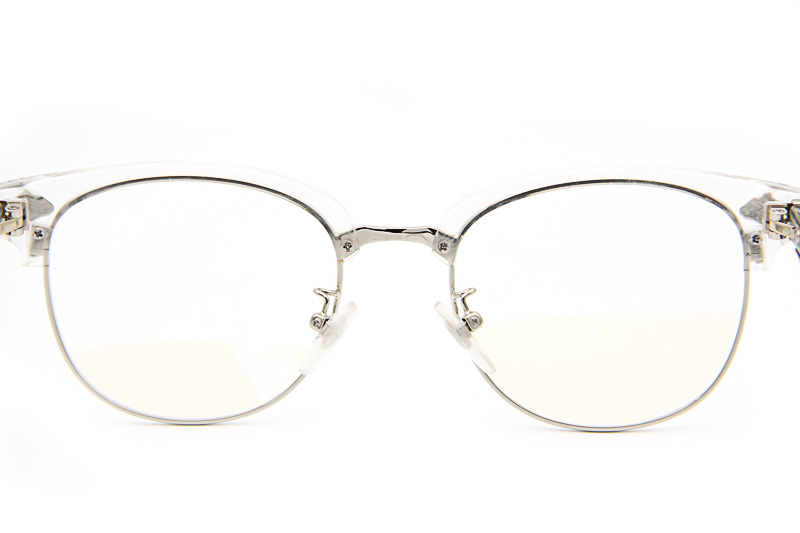 Bettylou I Eyeglasses Clear Silver