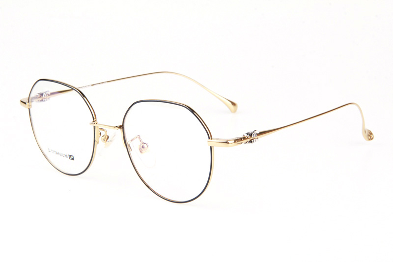 Bhxpe Eyeglasses Black Gold