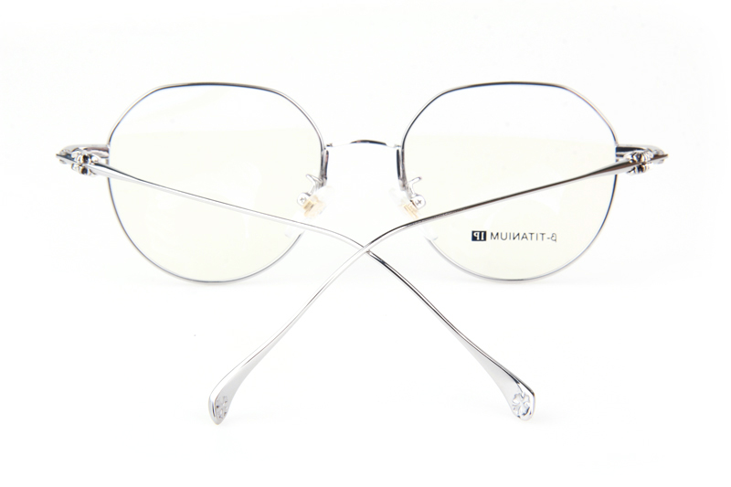 Bhxpe Eyeglasses Black Silver