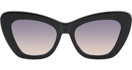 Bobby B1U Sunglasses Black Gradient Purple