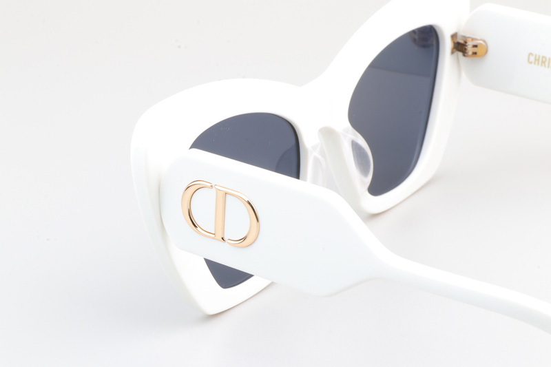 Bobby B1U Sunglasses White Blue