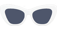 Bobby B1U Sunglasses White Blue