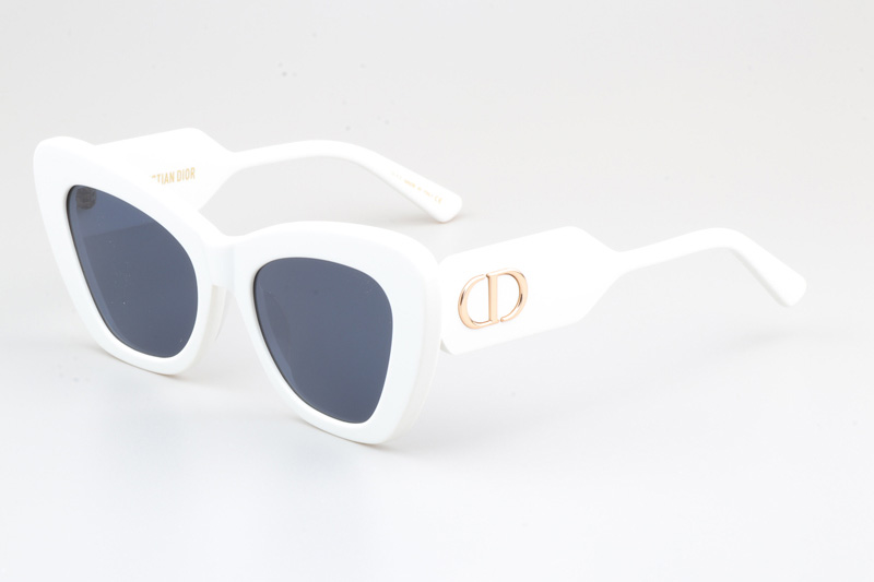 Bobby B1U Sunglasses White Blue