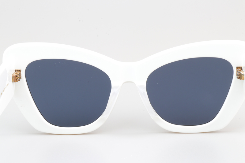 Bobby B1U Sunglasses White Blue
