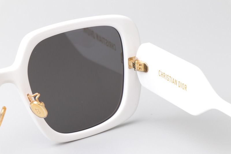 Bobby S2F Sunglasses White Gray