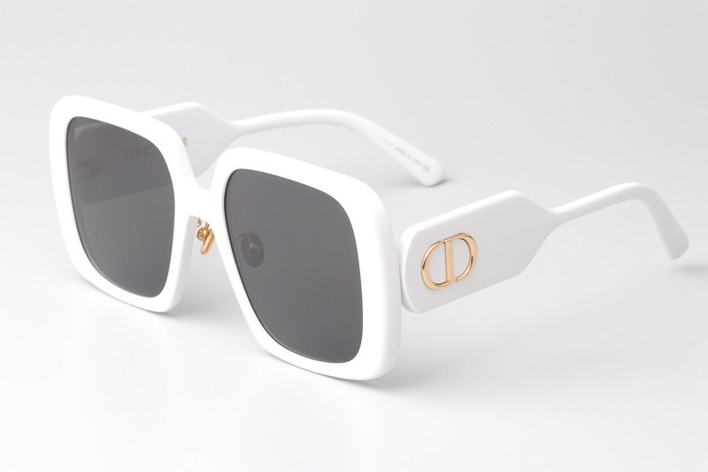 Bobby S2F Sunglasses White Gray