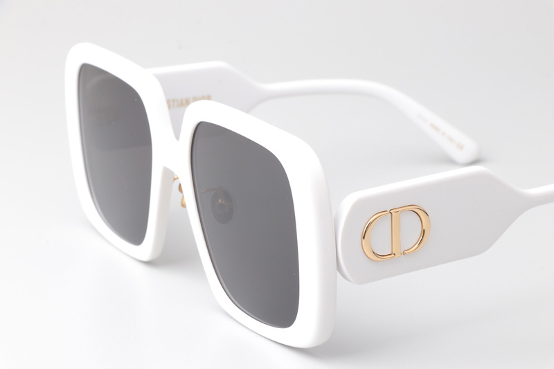 Bobby S2F Sunglasses White Gray