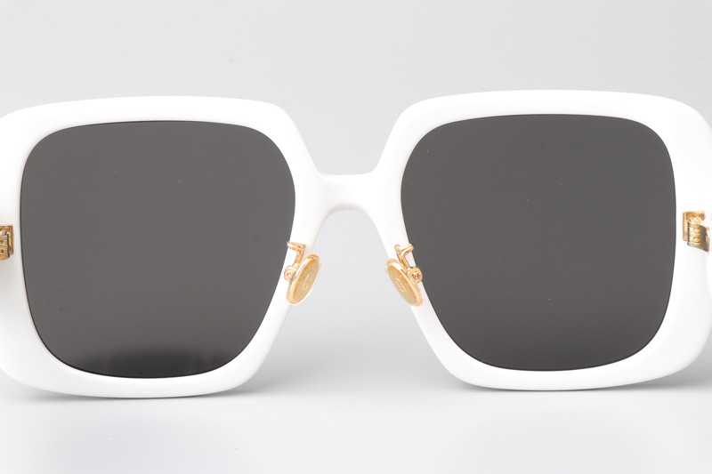 Bobby S2F Sunglasses White Gray