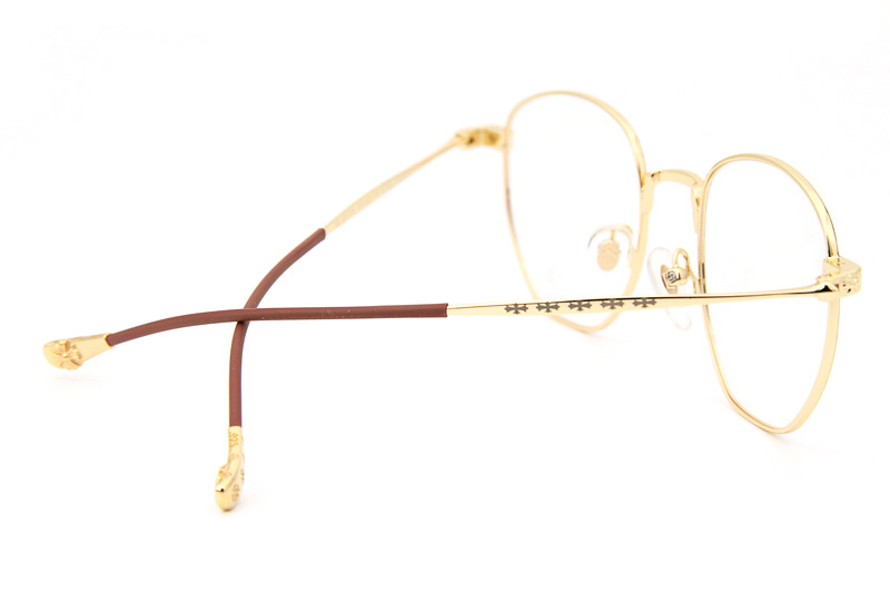 Bone Prone II Eyeglasses Black Gold