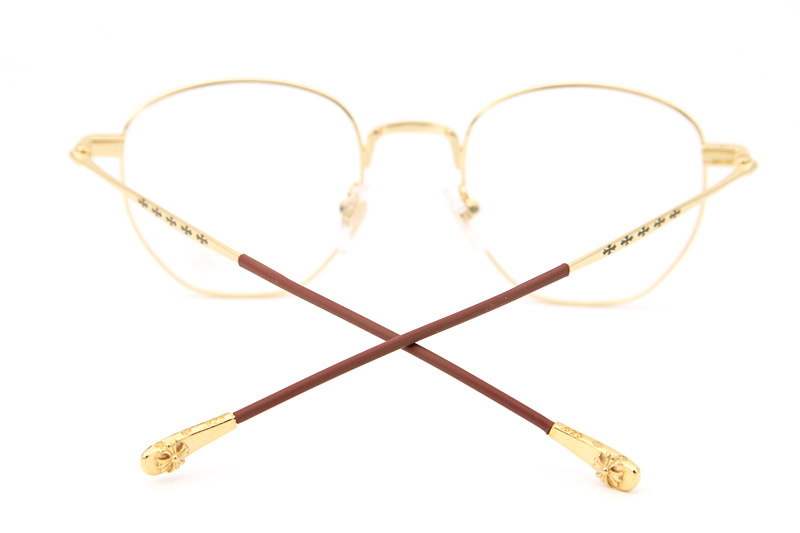 Bone Prone II Eyeglasses Black Gold