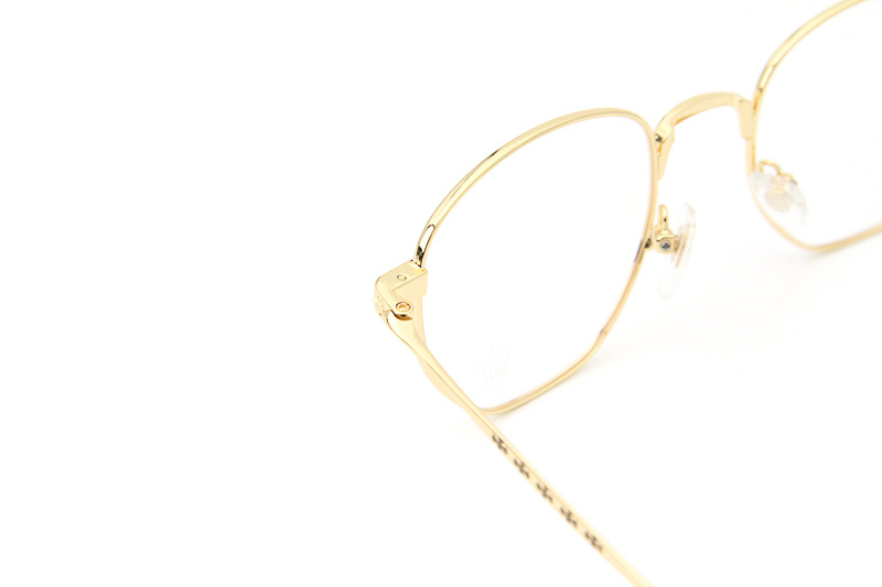 Bone Prone II Eyeglasses Black Gold