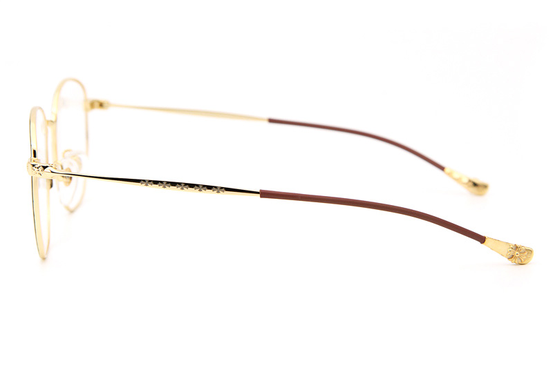 Bone Prone II Eyeglasses Black Gold