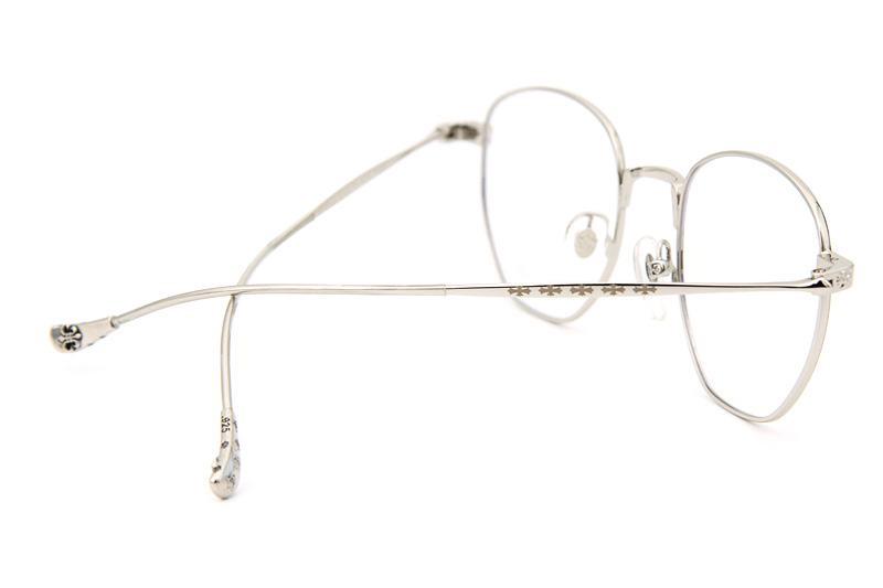 Bone Prone II Eyeglasses Black Silver