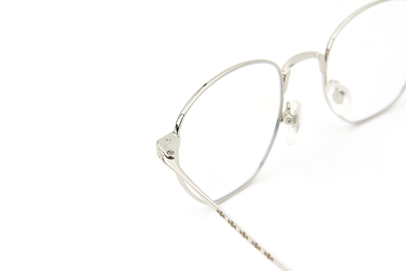 Bone Prone II Eyeglasses Black Silver