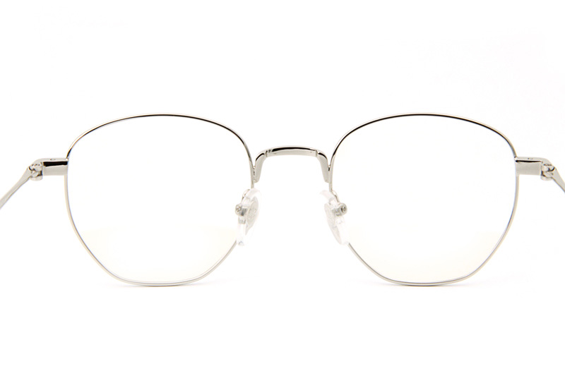 Bone Prone II Eyeglasses Black Silver