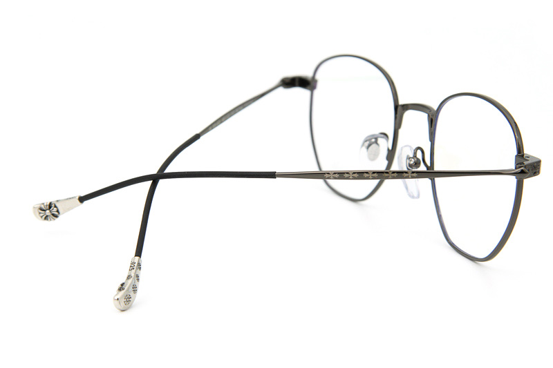 Bone Prone II Eyeglasses White Gunmetal