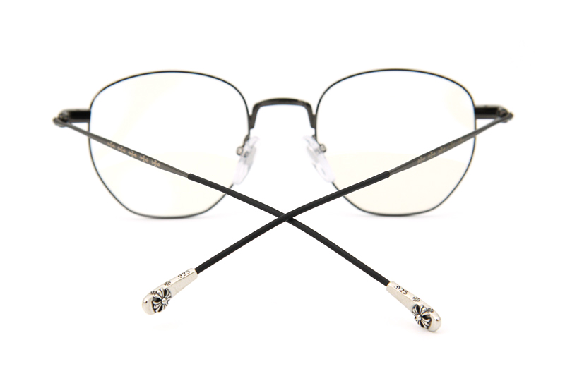 Bone Prone II Eyeglasses White Gunmetal