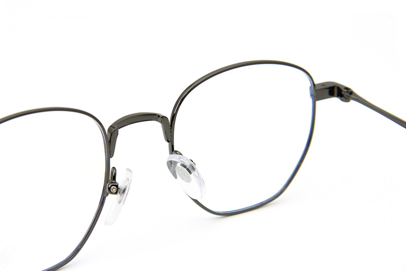 Bone Prone II Eyeglasses White Gunmetal