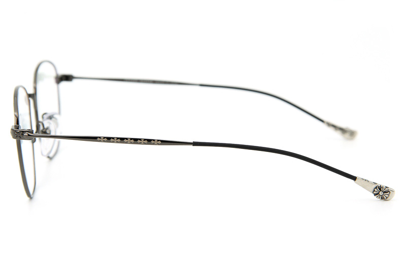 Bone Prone II Eyeglasses White Gunmetal