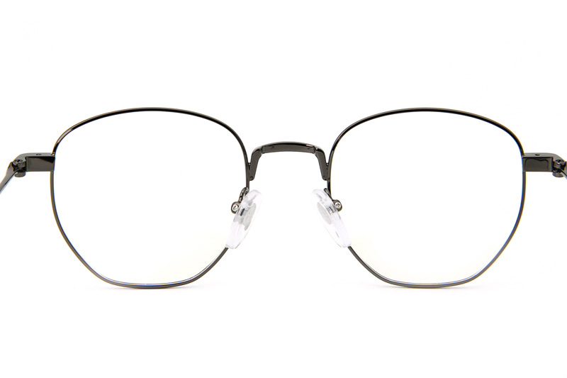 Bone Prone II Eyeglasses White Gunmetal