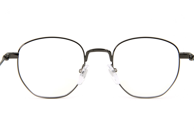 Bone Prone II Eyeglasses White Gunmetal