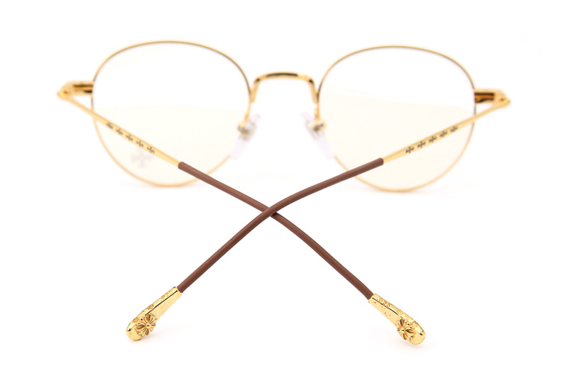 Bone Prone I Eyeglasses Black Gold